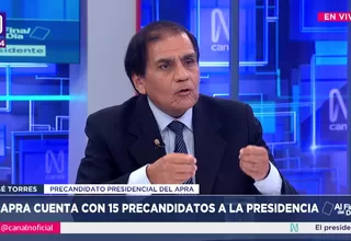 José Torres: Busco reivindicar el legado político de Víctor Raúl Haya de la Torre