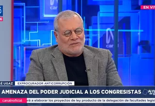 José Ugaz: En el caso de la destitución de Aldo Vásquez claramente fue una venganza