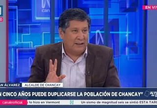 Juan Álvarez: En 5 años puede duplicarse la población en Chanchay