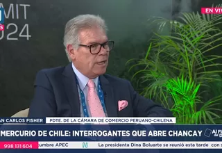 Juan Carlos Fisher: Chancay es una oportunidad para reafirmar la voluntad de Perú y Chile para trabajar juntos