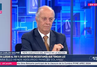 Juan Carlos Galfré: Ahora puedes Yapear o Plinear desde el Banco de la Nación