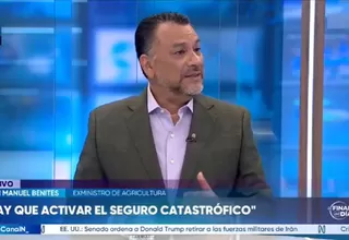 Juan Manuel Benites: Hay que activar el seguro catastrófico