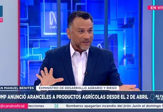 Juan Manuel Benites: No competimos directamente con la agricultura de EE.UU.