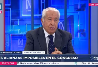 Juan Paredes Castro no descarta una alianza entre Keiko Fujimori y sectores históricamente opuestos a ella