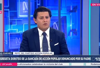 Julio Chávez: Como partido hemos solicitado a la bancada que Raúl Doroteo salga