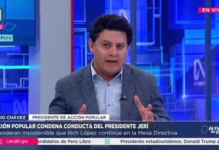 Julio Chávez: Tenemos una Mesa Directiva que es servil al Gobierno