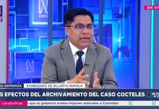 Julio Espinoza: Es inevitable que el fallo del TC alcance a Ollanta Humala