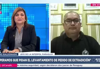 Julio Maldonado: Esperamos que pidan el levantamiento del pedido de extradición