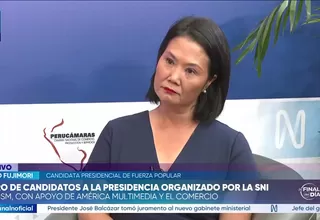 Keiko Fujimori: Convocaremos a las Fuerzas Armadas para hacer rastrillaje en las zonas peligrosas