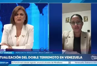 Lijhesly Vargas: El mismo pueblo venezolano trabaja en los rescates