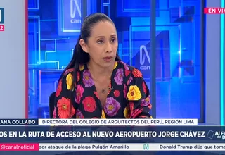 Liliana Collado: El mensaje oculta es que no tienen fecha para inaugurar el Jorge Chávez