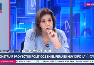 Lourdes Flores: "No será posible la alianza que yo hubiera imaginado"