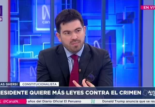 Lucas Gheris: El presidente Jerí está dando señales de liderazgo