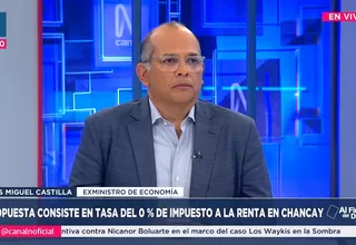 Luis Castilla: Hay un clamor de no pagar impuestos