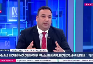 Luis Flores: "El caso de César Combina corresponde a un tema de requisitos para inscripción de candidatura"