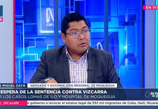 Luis Miguel Caya: Yo investigué a Vizcarra cuando nadie quería hacerlo 