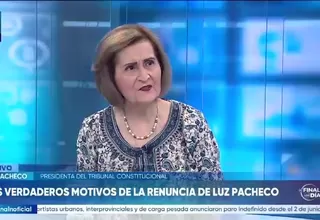 Luz Pacheco: El doctor Monteagudo y yo no estábamos de acuerdo con la continuidad del funcionario