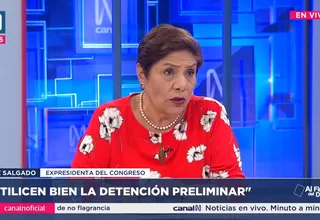 Luz Salgado: Se está corrigiendo lo que es parte de nuestra historia