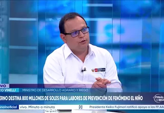 Marco Vinelli: Estamos dando más recursos para continuar con el proceso de limpieza de los ríos