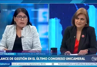 Margot Palacios: Los Derechos Humanos y el debido proceso no deben estar ideologizados