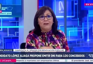 María Aguayo: Se ha demostrado que el vientre de alquiler le hace daño tanto a la mujer y al bebé