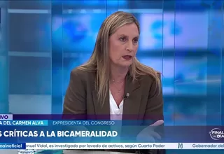 María del Carmen Alva: Nosotros le dimos facultades a Pedro Castillo