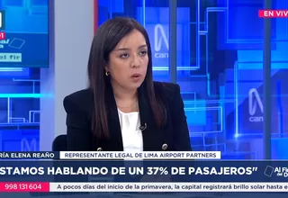 María Elena Reaño: La tarifa de transferencia fue fijada temporalmente