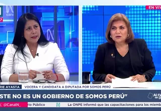 Marie Ayasta: Este no es un Gobierno de Somos Perú