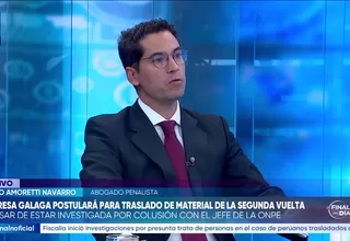 Mario Amoretti Navarro: Es improbable que Galaga resulte ganador en la nueva licitación de la ONPE