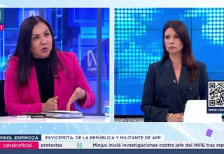 Marisol Espinoza: Hay que impulsar un sistema de verificación