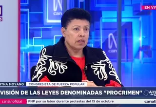 Martha Moyano: Están circulando volantes que dice "atrapa tu tombo"