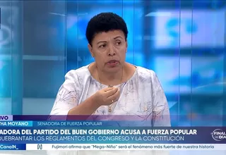Martha Moyano: En política no tienes que tomar nada personal