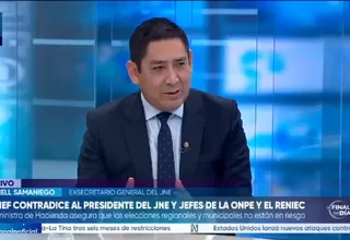 Michell Samaniego: Hay un enfrentamiento entre el sistema electoral y el Ejecutivo