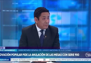 Michelle Samaniego: Los pedidos de nulidad ya son extemporáneos
