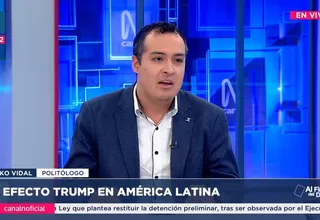 Mirko Vidal: Milei está siguiendo la línea de Donald Trump