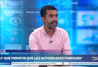  Omar Neyra: Estamos en la peor epidemia de dengue