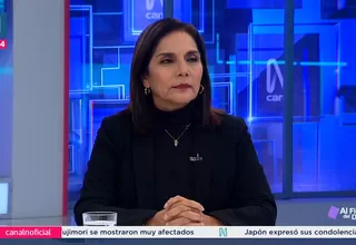 Patricia Juárez: El congresista Cerrón nos expresó sus condolencias