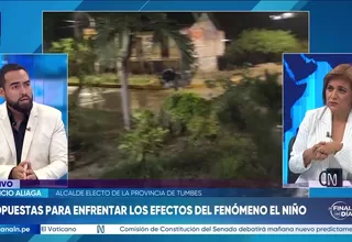 Patricio Aliaga: No podemos seguir siendo reactivos ante El Niño