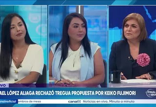 Rafael López Aliaga rechazó tregua propuesta por Keiko Fujimori
