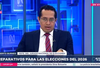 Roberto Burneo: Tengo como objetivo volver a ganar la confianza de la ciudadanía garantizando elecciones transparentes