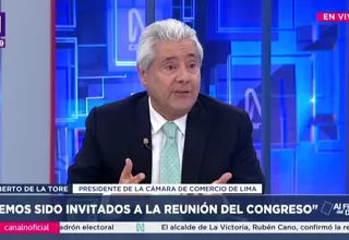 Roberto de la Tore: No pueden haber dos reuniones en jueves por el caso de los transportistas