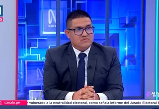 Rodrigo Rurush: Cuando uno no teme, tiene que aplicar la ley, no conciliar