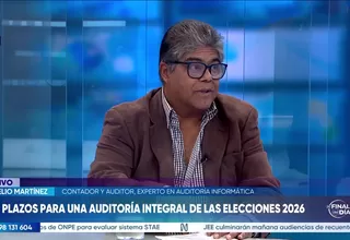 Rogelio Martínez: Una auditoría exhaustiva es difícil por el tiempo