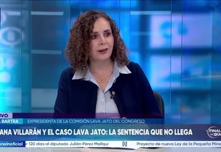 Rosa Bartra: Hay recibos, testigos y una serie de elementos que dan cuenta que Villarán recibió ese dinero