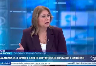 Roxana Rocha: Nosotros vamos a apoyar esta delegación de facultades legislativas