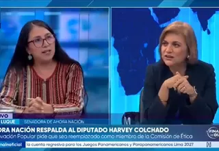 Ruth Luque: Harvey Colchado  debería seguir en la Comisión de Ética