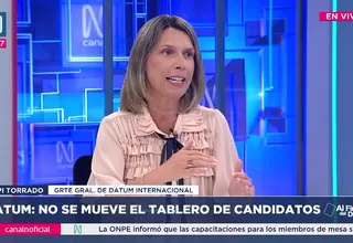 Urpi Torrado: Solo 6 candidatos eran conocidos por el 50% de encuestados