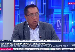 Vicente Alanoca: México tiene plena decisión de decidir en torno al asilo si lo otorga o no