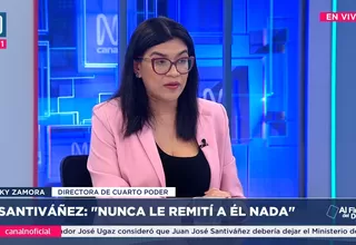 Vicky Zamora: La Policía y Arriola deberían iniciar una investigación 