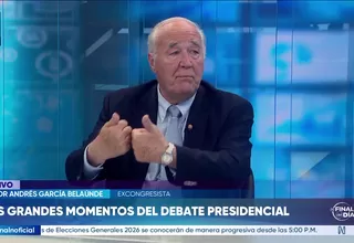 Víctor Andrés García Belaunde: Pedro Castillo todavía tiene un sector fiel en el sur del país